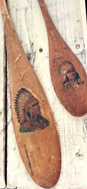 Souvenir Indian Canoe Paddles