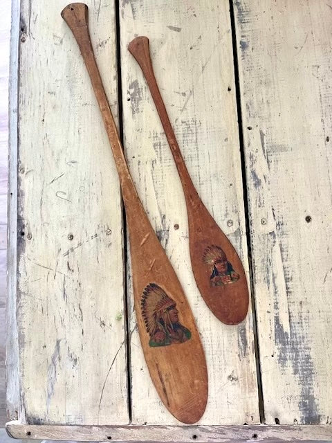 Souvenir Indian Canoe Paddles