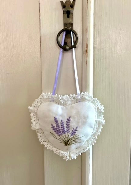 Heart Sachet with Lavender